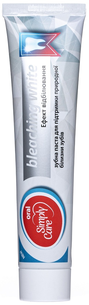 Зубная паста Simply Care Эффект отбеливания, 170 г