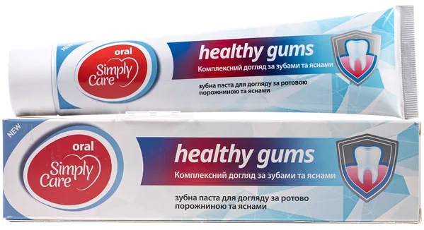 Зубна паста Simply Care Комплексний догляд за зубами та яснами, 170 г