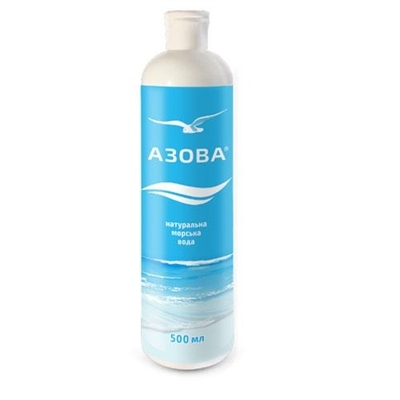 Азова вода морська по 500 мл у флак.
