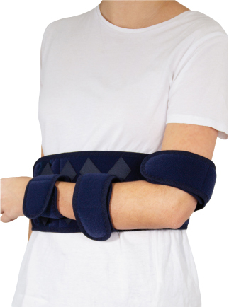 Ортез для іммобілізації плечового суглобу Ortonia ShoulderFix колір синій, розмір 2