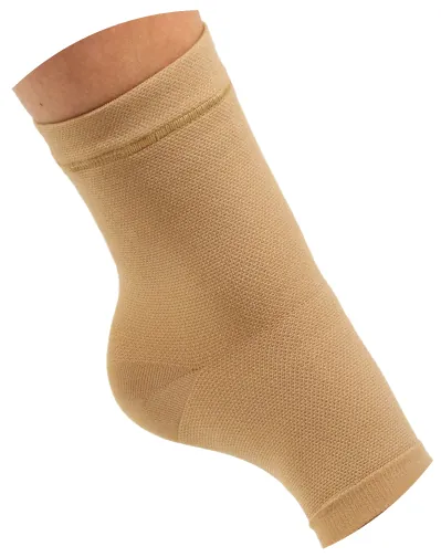 Бандаж для гомілковостопного суглобу Ortonia Soft Support Ankle Еластичний, колір беж, розмір 4