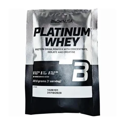 Протеїн сироватковий змішаний Biotech Platinum Whey печиво та крем, 22,5 г