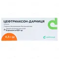 Цефтриаксон-Дарниця порошок для р-ну д/ін. по 0.5 г №5 у флак.