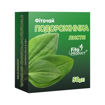 Фиточай Фитопродукт №44 Подорожника листья по 50 г