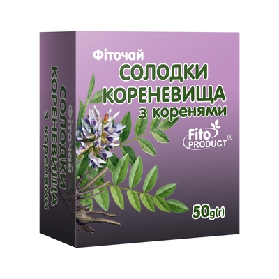 Фиточай Фитопродукт №48 Солодки корневища с корнями по 50 г