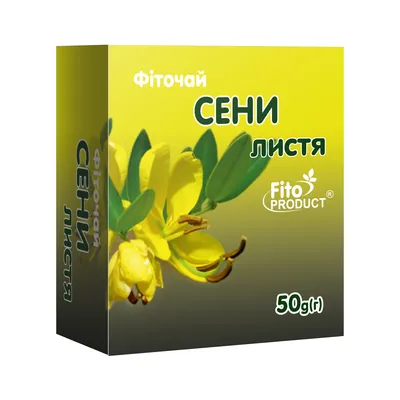 Фіточай Фітопродукт Сени листя по 50 г