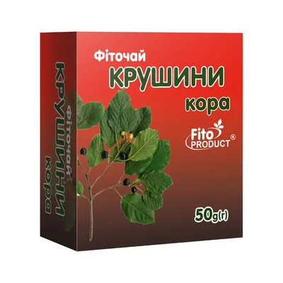 Фіточай Фітопродукт Крушини кора по 50 г