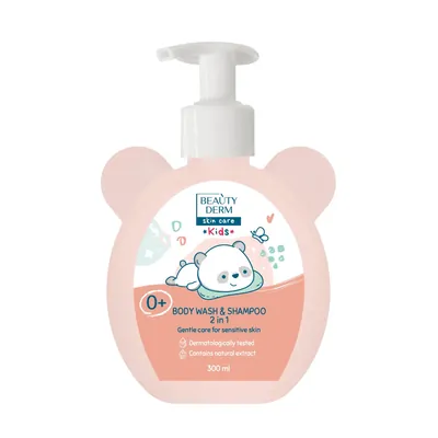 Гель-шампунь Beauty Derm Kids 2 в 1 для немовлят, 300 мл
