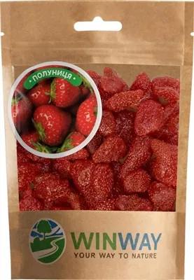 Полуниця Winway сушена, 100 г