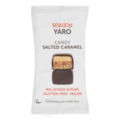Цукерка YARO Candy Salted Caramel солона карамель, 1 штука 18 г