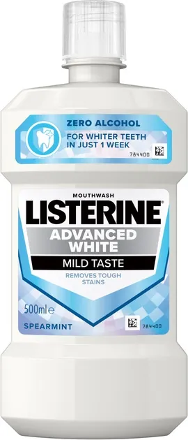 Ополіскувач для порожнини рота Listerine Advanced White Ультравідбілювання, 500 мл