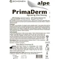 Пов'язка пластирна Alpe PrimaDerm Alginate Ag Silver Dressing з альгінатом кальцію та іонами срібла, 10 см х 10 см