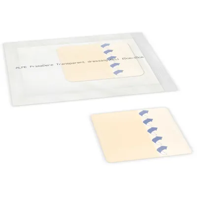 Пов'язка пластирна Alpe PrimaDerm Transparent Dressing прозора, 15 cм х 15 см