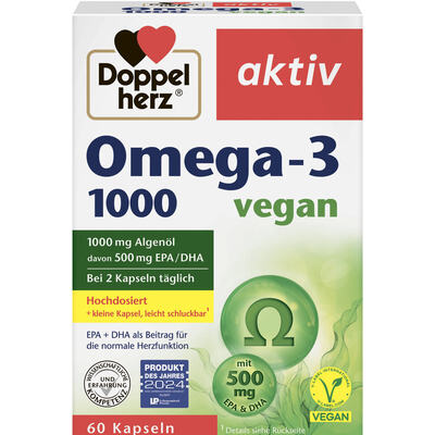 Доппельгерц Актив Омега-3 1000 веганские капсулы №60