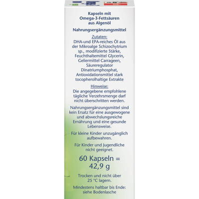 Доппельгерц Актив Омега-3 1000 веганские капсулы №60