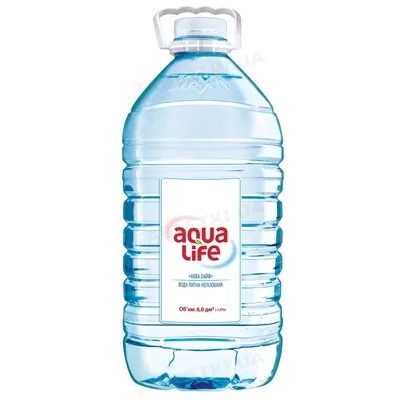 Вода питна Aqua Life негазована, 6 л
