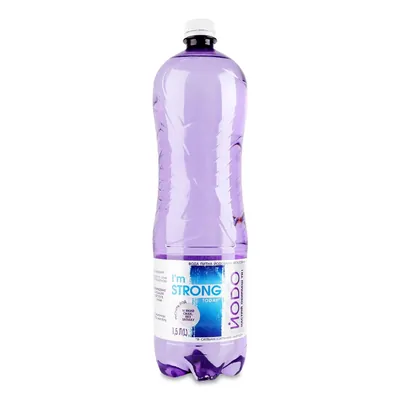 Вода питна ЙоДо йодована, негазована, 1,5 л