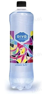 Вода питна Divo Voda негазована, 1,2 л