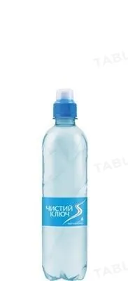 Вода питна Чистий ключ, негазована, з дозатором, 0,5 л