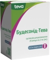 Будесонід-Тева суспензія д/розпил. 0.25 мг/мл по 2 мл №20 (5х4) в амп.