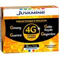 Диетическая добавка Juvamine Тонус 4G женьшень + маточное молочко + гуарана + имбирь ампулы по 10 мл №10
