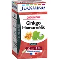 Гінкго + гамамеліс Juvamine Ginkgo Hamamelis з підсолоджувачем, капсули №30