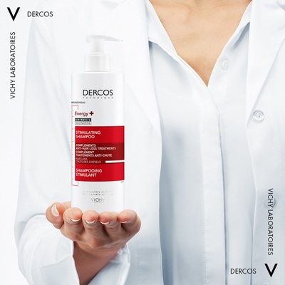 Шампунь Vichy Dercos тонизирующий с Аминексилом против выпадения волос, 400 мл