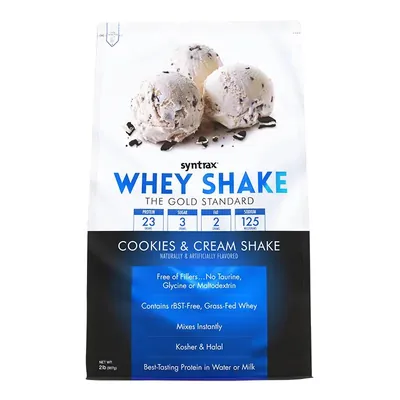 Протеїн сироватковий концентрат Syntrax Whey Shake печиво з кремом, 907 г