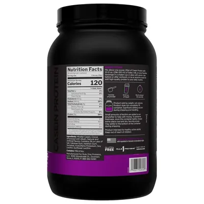 Казеїн міцелярний Rule One R1 Casein, шоколад-арахісова олія, 910 г