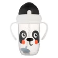 Кружка-непроливайка Canpol babies BabiesBoo з трубочкою і обтяжувачем, панда, 56/617_whi, 270 мл