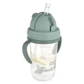 Кружка-непроливайка Canpol babies Mountains з трубочкою і обтяжувачем, сіра, 56/620_gre, 270 мл