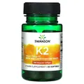 Вітамін K2 Swanson капсули по 100 мкг №30