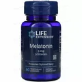 Мелатонін Life Extension Melatonin  вегетаріанські льодяники по 3 мг №60