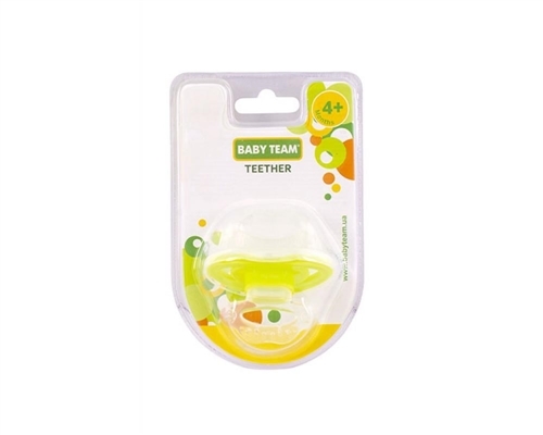 Прорезыватель для зубов Baby Team 4002 силиконовый