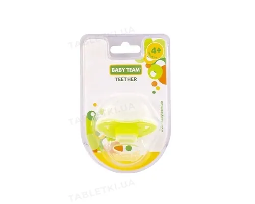 Прорізувач для зубів Baby Team 4002 силіконовий