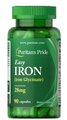 Железа глицинат Puritan's Pride Easy Iron 28 мг, 90 капсул