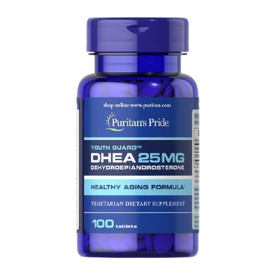 ДГЭА Puritan's Pride DHEA 25 мг, 100 таблеток