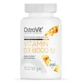 Вітамін Д3 OstroVit Vitamin D3 8000 МО, 200 таблеток