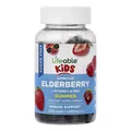 Бузина + вітамін С та цинк Lifeable Kids Sambucus Elderberry + Vitamin C and Zinc для дітей без цукру зі смаком ягід, 60 жувальних цукерок