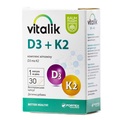 Виталик Д3 + К2 Baum Pharm веганские капсулы №30