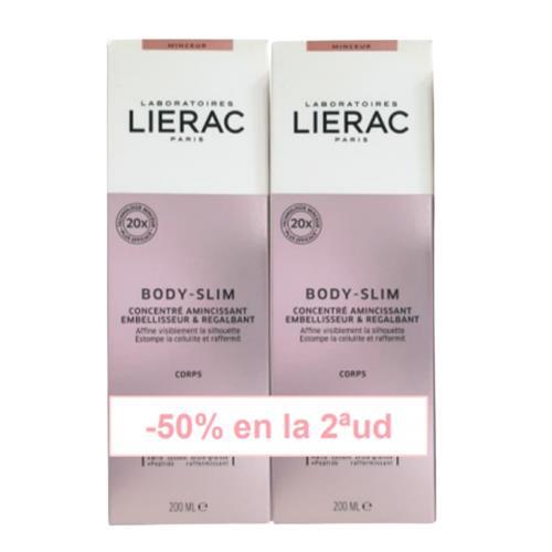 Концентрат Lierac Body-slim Globale для похудения мультиактивный, 2 шт х 200 мл
