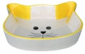 Миска для котів Trixie 24494 котяча мордочка 12 см, 250 мл