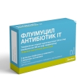 Флуимуцил антибиотик ИТ лиофилизат для р-ра д/ин. по 500 мг №3 во флак. с р-лем