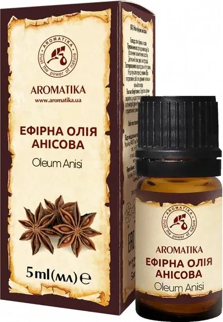 Олія ефірна Ароматика Анісова, 5 мл