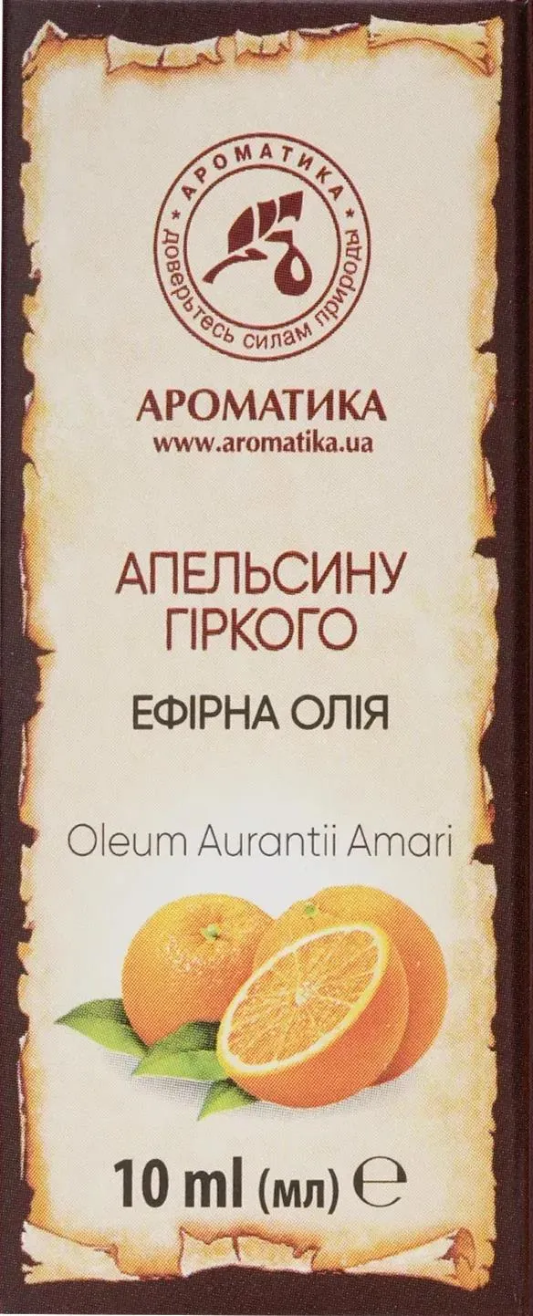 Олія ефірна Ароматика Апельсина гіркого, 10 мл