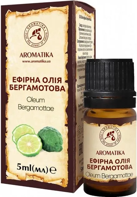 Олія ефірна Ароматика Бергамотова, 5 мл