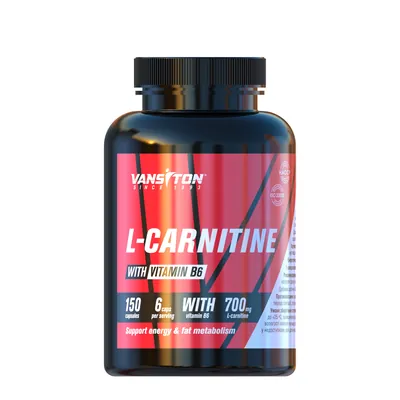 L-карнітин Vansiton L-Carnitine, 150 капсул