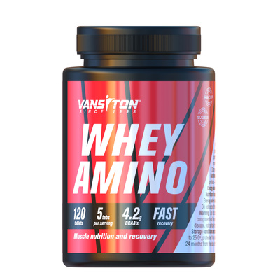 Амінокислотний комплекс Vansiton Whey Amino (Вей Амино), 120 таблеток