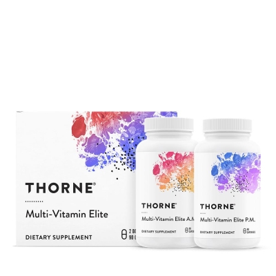 Мультивитамины Thorne Research Multi-Vitamin Elite (NSF Certified for Sport), 2 флакона по 90 капсул