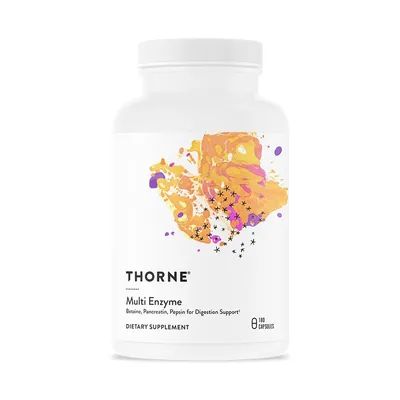 Травні ферменти (Бетаїн/Пепсин/Панкреатин) Thorne Research Multi Enzyme капсули №180